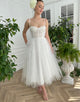 Sweetheart Tulle White Dress