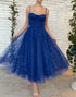 Royal Blue Long Homecoming Dress